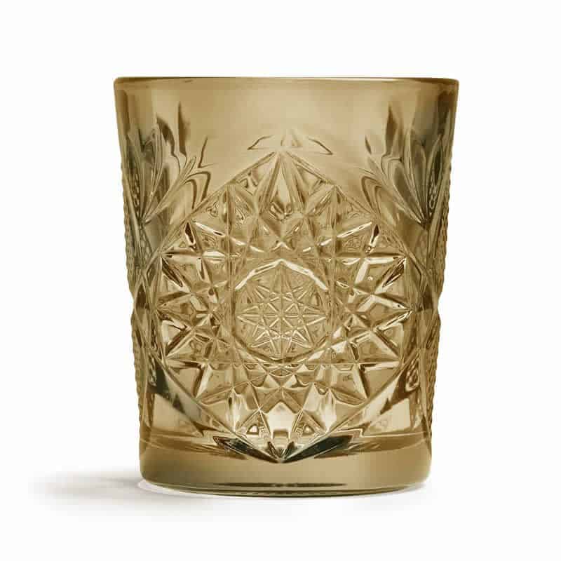 Libbey - Hobstar glas - 35 cl. - oker