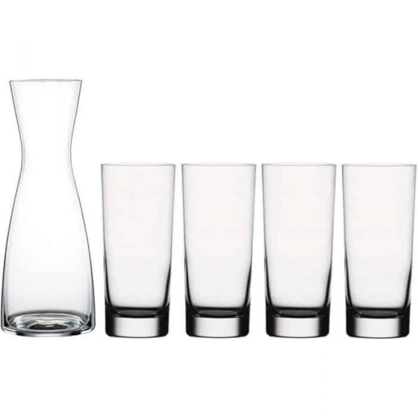 Spiegelau - karaf en glazen set - 5-delig - kristal -