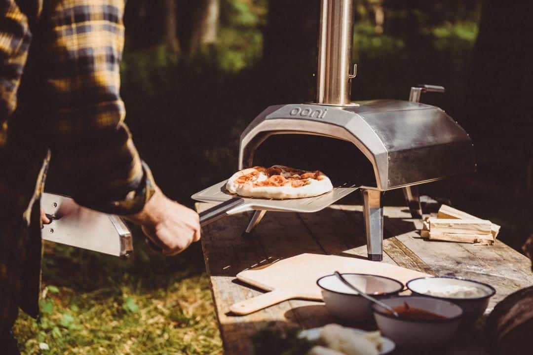 Ooni Pizzaoven Karu 12 hout of houtskool gestookt RVS K'OOK!