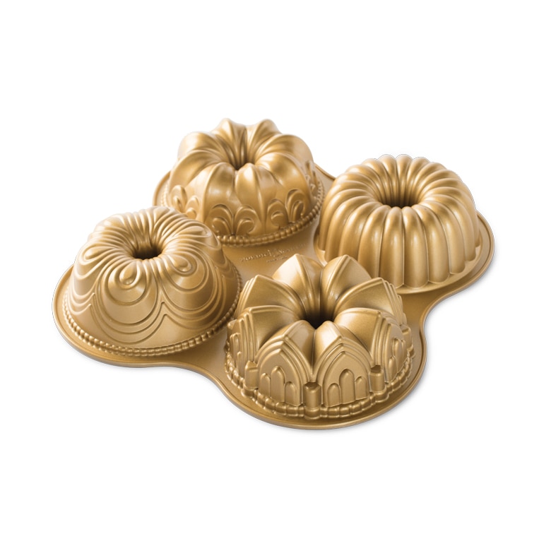 Nordic Ware - Quartet Bundt - tulband bakvorm - 4 stuks