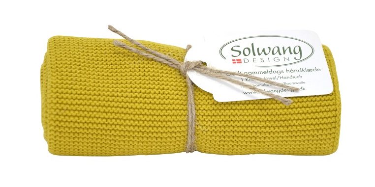 Solwang Design - keukendoek - Safraan - organic