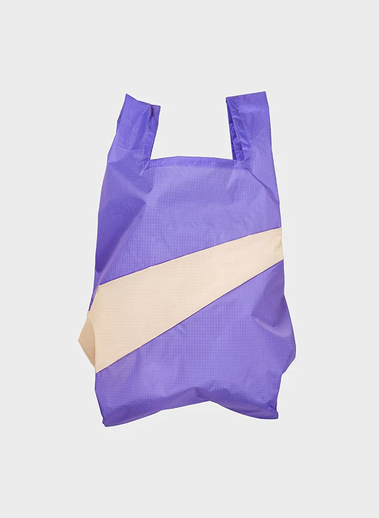 Susan Bijl - Shopping Bag Lilac & Cees - medium