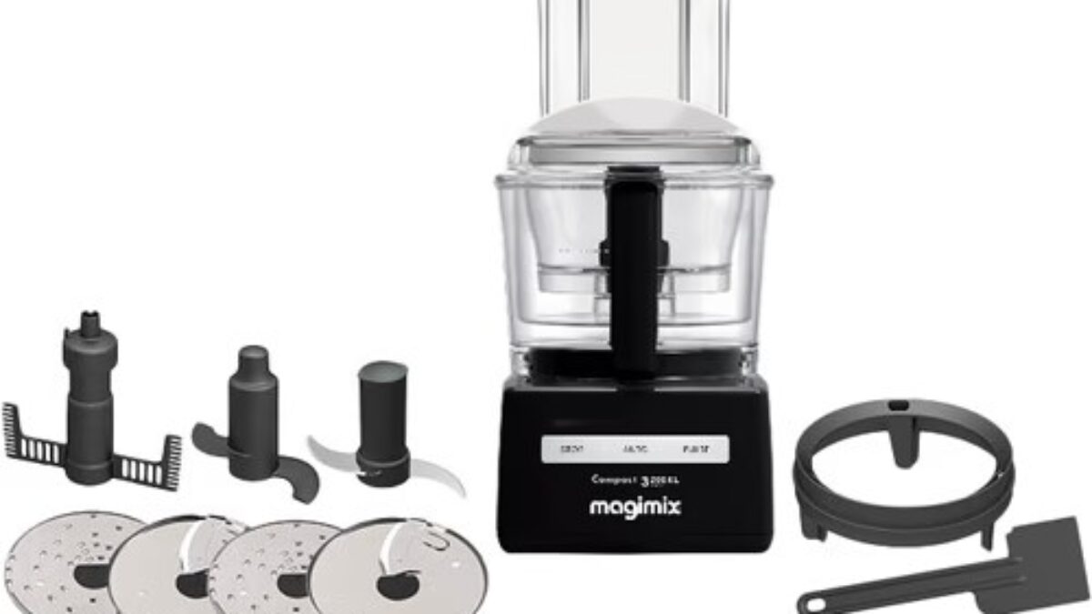 Magimix keukenmachine CS XL - zwart - met gratis citruspers - K'OOK!