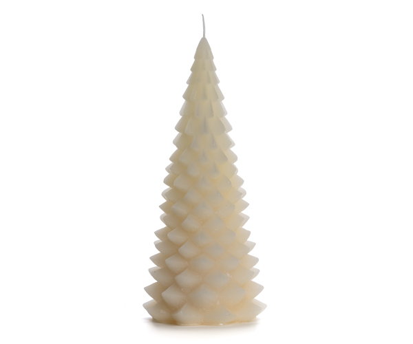 Rustik Lys- kerstboom kaars vanilla - 30 cm