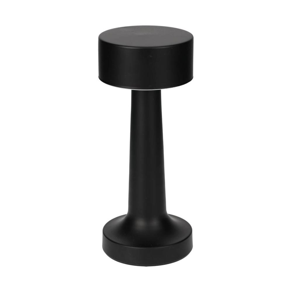 Jens Living - led touch lamp - zwart - 22.5 cm