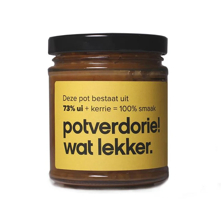 Potverdorie - uienchutney- 210 gr