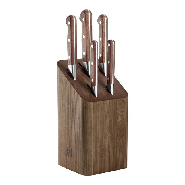 Zwilling - messenblok Pro Wood - 6-delig - limited edition