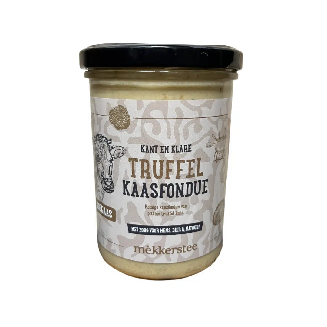 De Mekkerstee - kaasfondue met truffel - 380 ml